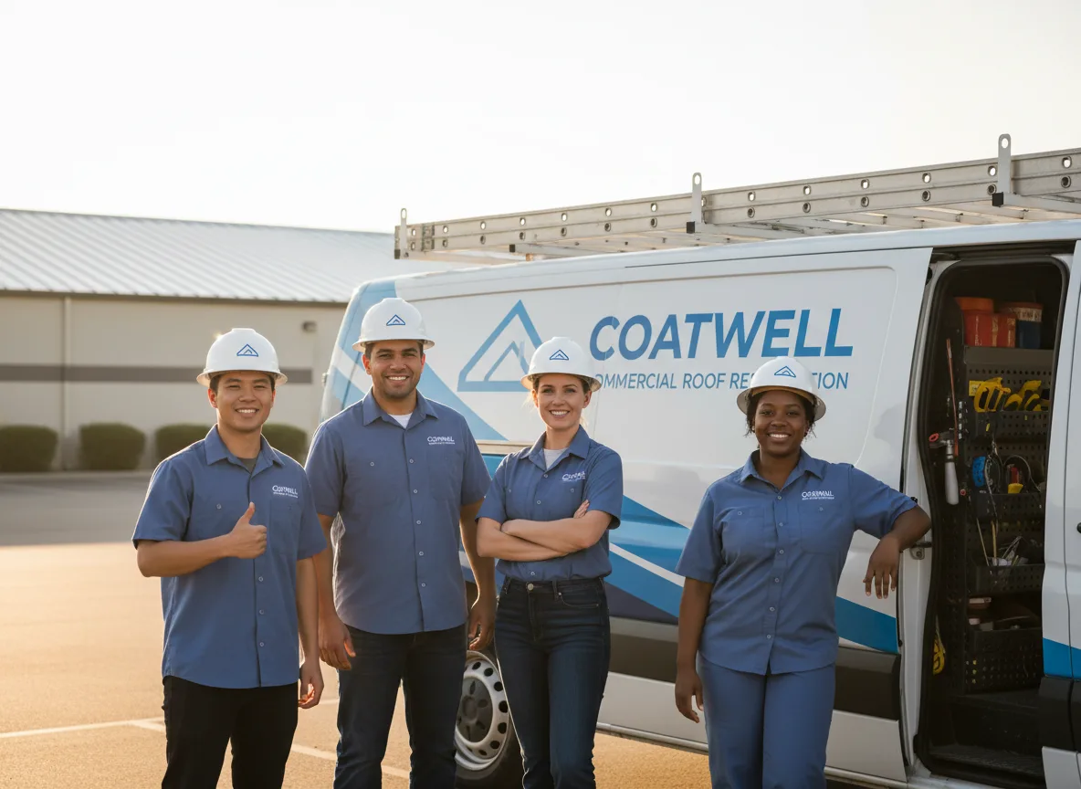 Commercial roof coating company in Lake Como, FL